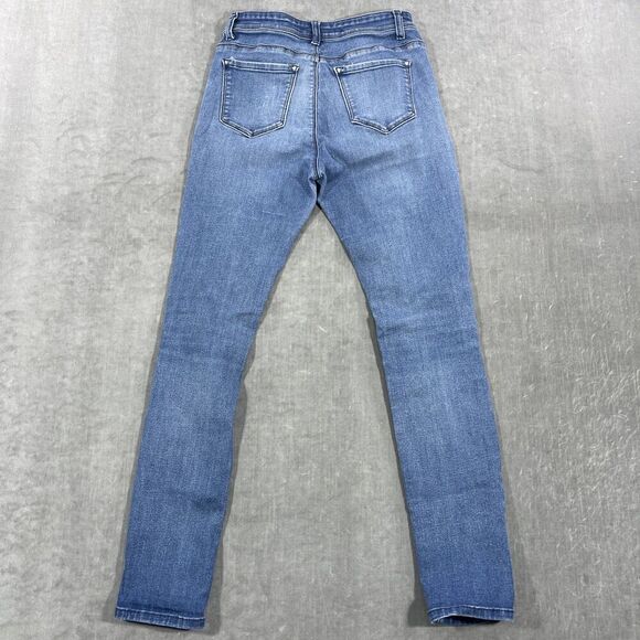 Wax Jean Women's Blue Distressed Jeans Size‎ 7 - Picture 9 of 9